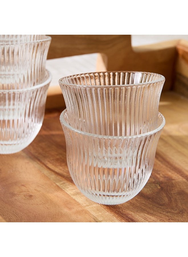 Home Box Ribbed 12-Piece Kahwa Cup Set 60 ml  - Image 3