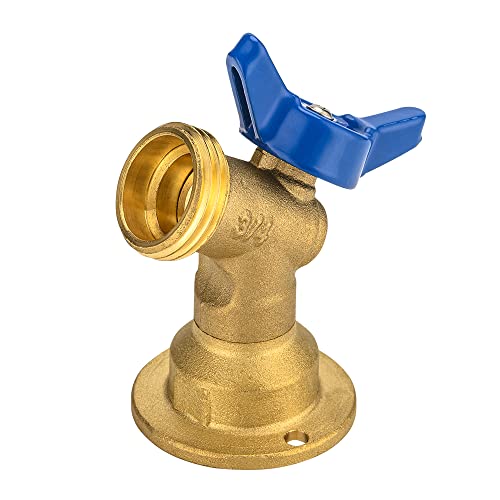 EFIELD 5Pack 14Turn Brass Sillcock Hose Bibb Valve 34 Female NPT Inlet 34 Male GHT Threaded Garden Hose OutletConnector 5SILLCOCK0285PCS - Image 3