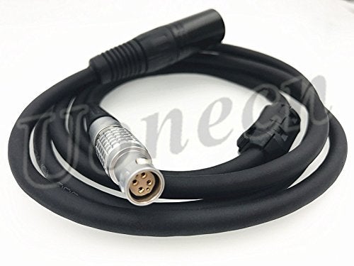 Uonecn Red Epic Scarlet Power Cable 6 pin Female to XLR 4 pin Male - Image 4
