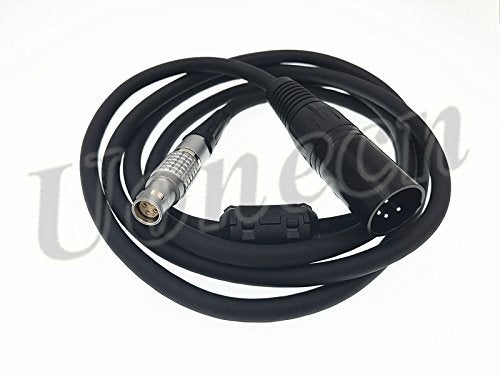 Uonecn Red Epic Scarlet Power Cable 6 pin Female to XLR 4 pin Male - Image 1