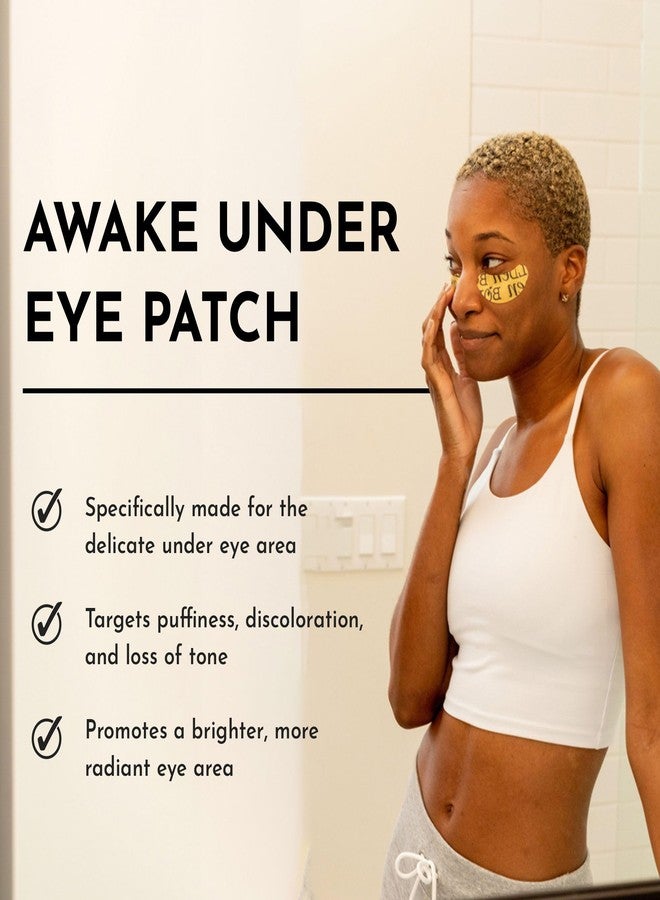 Bolden Awake Under Eye Patch | Eye Mask For Dark Circles, Puffiness & Discoloration | Brightening Eye Pads With Niacinamide, Alpha Arbutin, Tranexamic Acid & Vitamin C | 10 Pairs - Image 3