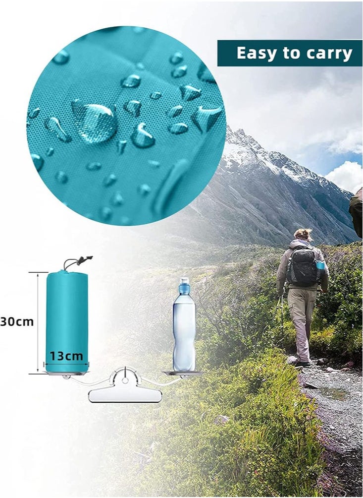 Perfii Sleeping Pad for Camping Extra Thick 3.9 Inch Self Inflating Sleeping Mat with Pillow Build in Foot Press Pump Compact Ultralight Waterproof Camping pad for Backpacking Car Tent Hiking  - Image 3