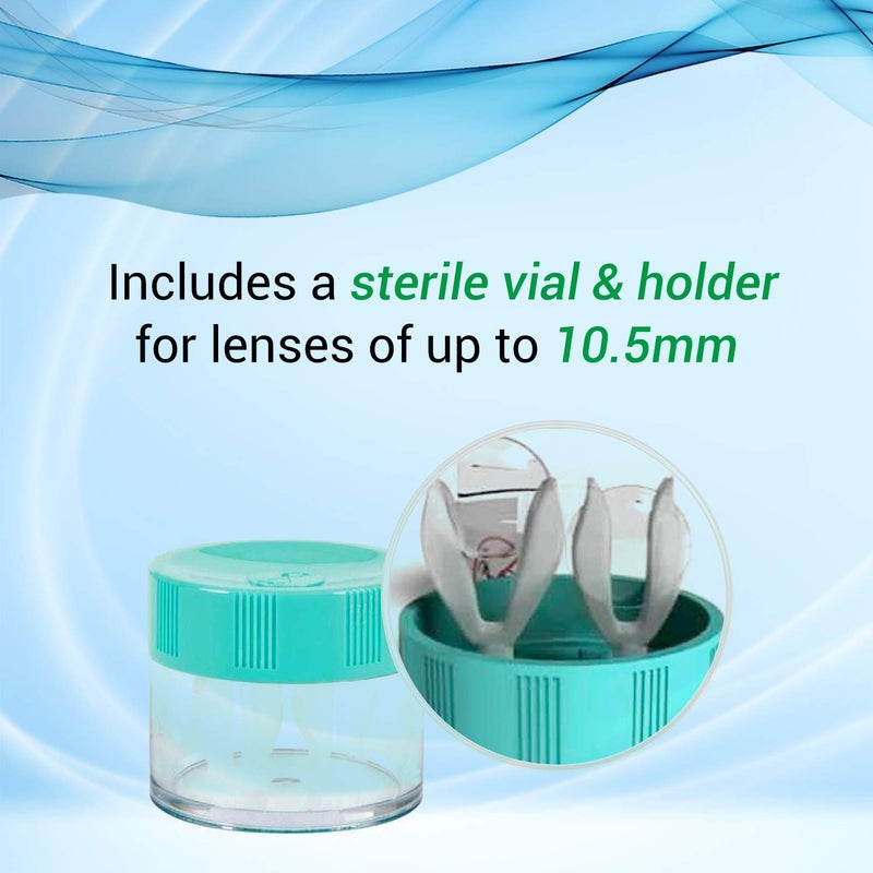 Menicon Progent Biweekly Contact Lens Cleaner - Removes Protein (7 Treatments) - Image 5