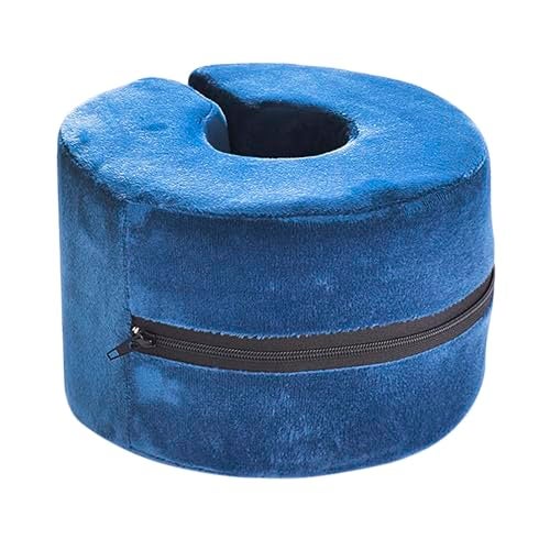 GREUS Heel Pillow Protectors for Pressure Sores Ulcer Heel Pain Relieve Cushion Anti Bed Sore Pad Foot Elevation Pillow Wedge Support Leg Rest (Blue 2 * Pcs) - Image 3
