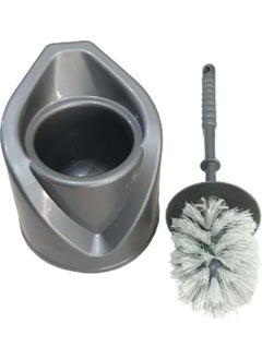 Doğuş Mutfak Doğuş Kitchen - Plastic Toilet Brush Set Gray  - Image 3