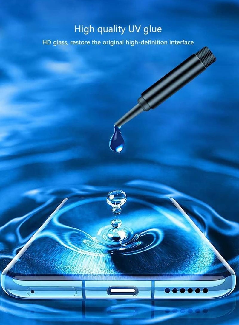 MIGOFAST Screen Protector for Reno 6 Pro UV Tempered Glass, Film HD Screen Saver, 9H Hardness, Bubble-free Screen Replacement Protector Film - Image 2