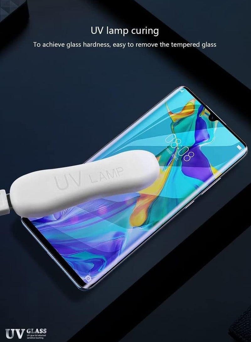 MIGOFAST Screen Protector for Reno 6 Pro UV Tempered Glass, Film HD Screen Saver, 9H Hardness, Bubble-free Screen Replacement Protector Film - Image 3