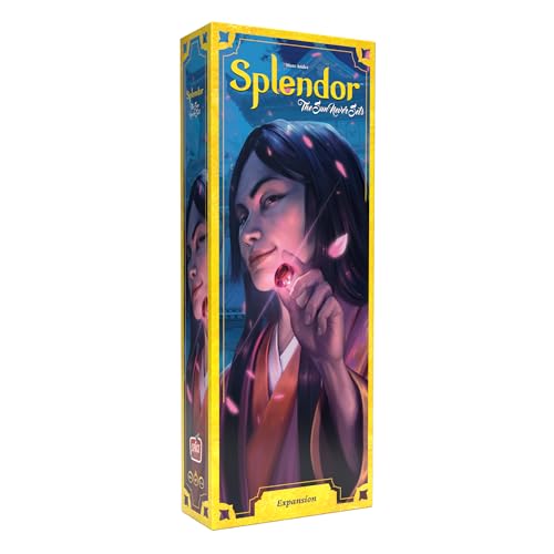 Asmodee Splendor The Sun Never Sets Board Game Expansion Enhance Gameplay with New Strategies Challenges Fun for Families Kids Adults Ages 10 24 Players 45 Min Playtime - Image 1