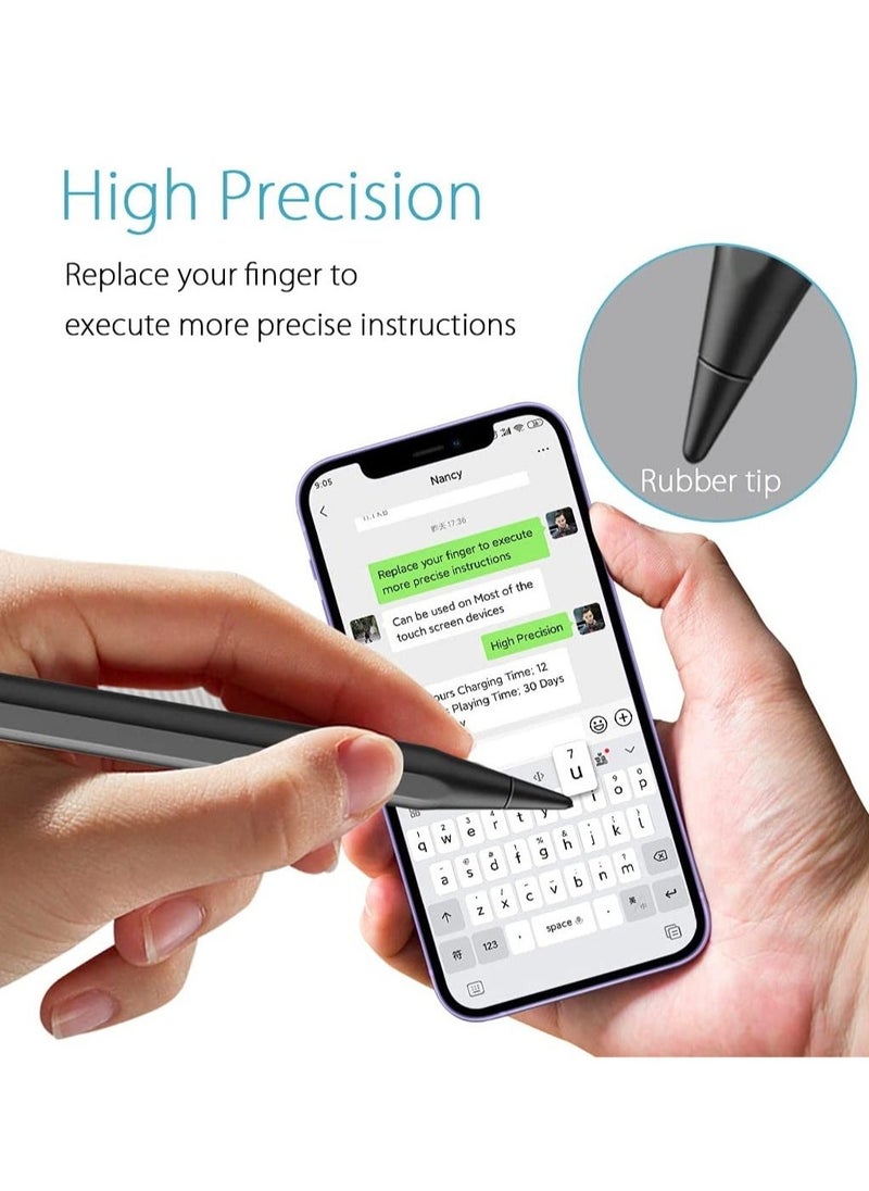 ELTRAZONE 2021 Upgraded Stylus Pen for Touch Screens, Rechargeable Phone Pen for Android & iOS Compatible with iPhone/iPad/Pro/Mini/Other Tables & Smart Phone - Image 5
