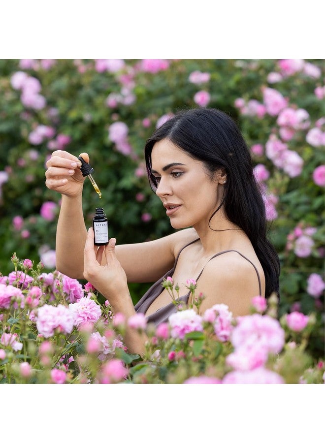 Alteya Organics Face Serum USDA Certified Organic Skin Care 0.68 Fl Oz/20 mL Bio Damascena Award-Winning Rose Otto Treatment With Organic Bulgarian Rose Oil Nourishing, Skin-reviving and Illuminating - Image 3