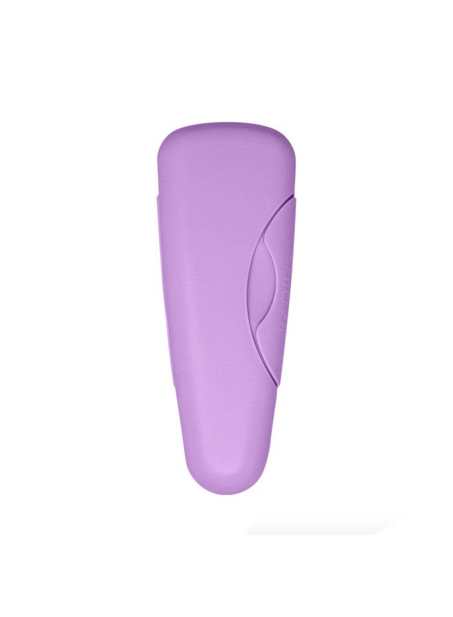 RADIUS Razor Travel Case, BPA-Free Recycled Plastic, Portable for Bathroom, School, Home, Camping - Lavender