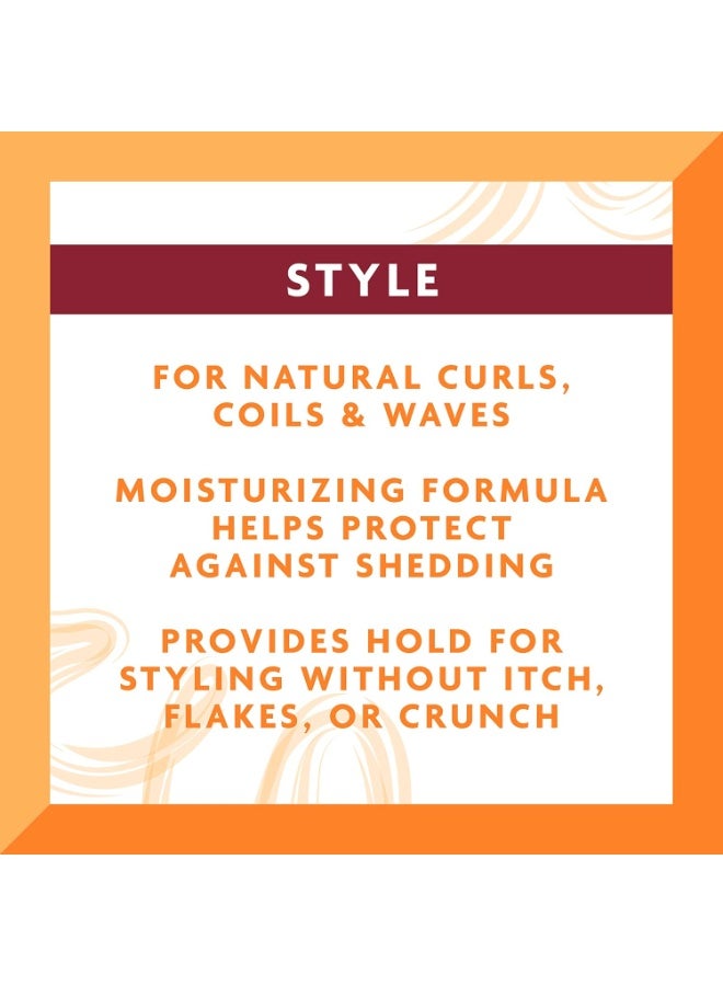 CANTO Cantu Anti-Hair Fall Styling Gel with Shea Butter and Honey Extract - 524g - Image 2