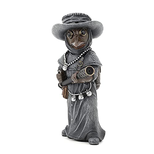 Veronese Design 5 1/4" Epidemia Exterminatus Plague Doctor Steampunk Resin Sculpture Handpainted Figurine - Image 2