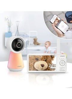 Smart Wi Fi 1080P Video Baby Monitor System With 5 In. Display Night Light And Remote Access - White - pzsku/ZB2ED9E063665716C519EZ/45/_/1696939336/97a4c64c-09f5-4712-a14f-9bd6d193d157