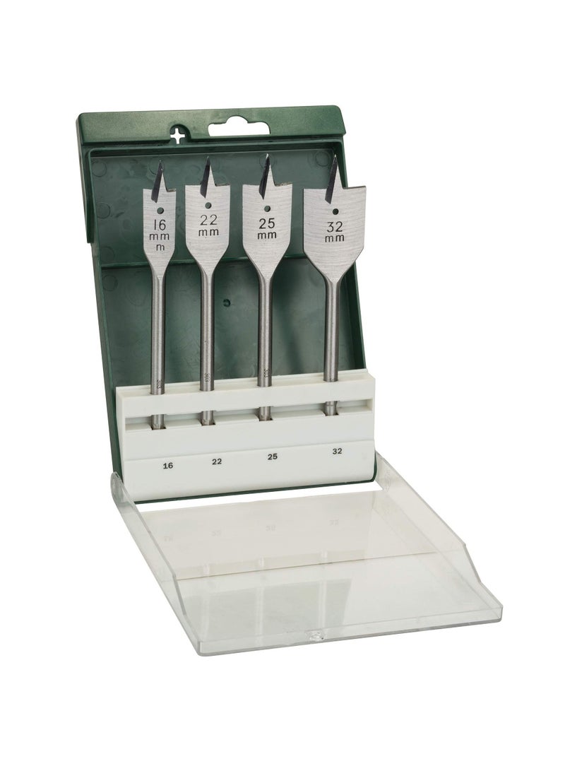Set of 4 Flat Drill Bit
