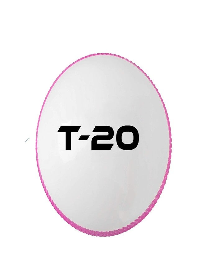 Jaspo T-20 PVC Cricket Ball White (Pack of 3) , Standard Size - Image 4