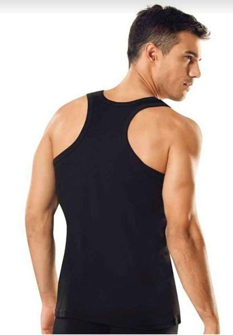 Tutku Elit e 1304 Men's Elastane Sports Undershirt 3 Pieces - Image 1