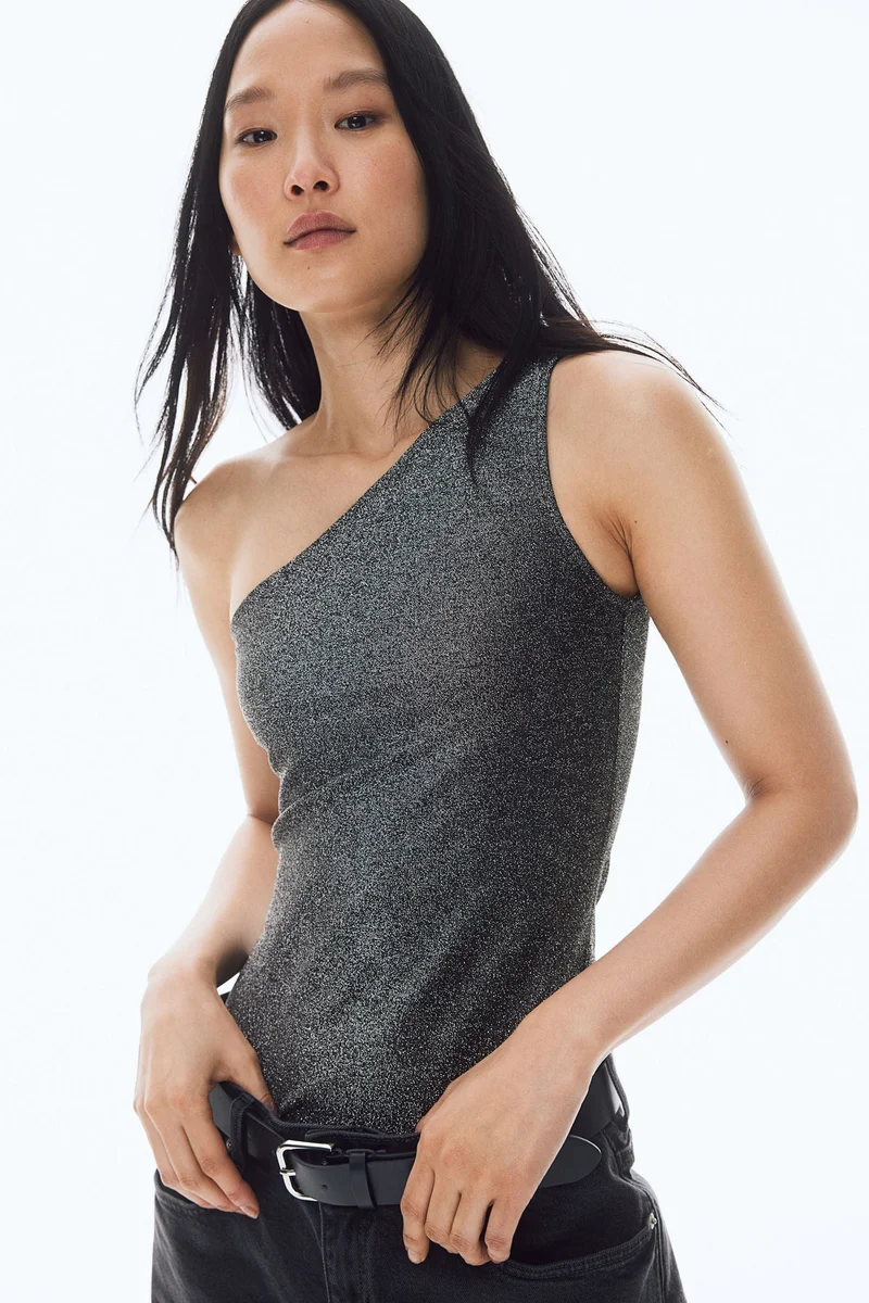 H&M One-Shoulder Vest Top