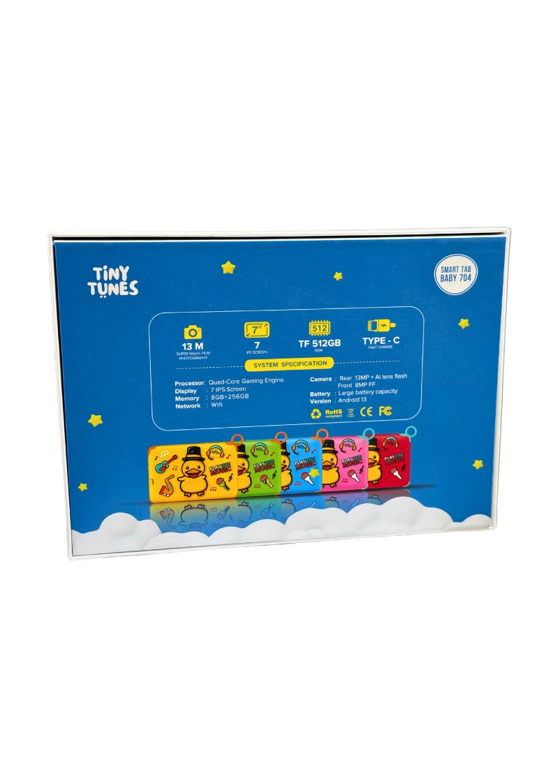 Tiny Tunes BABY 704 Smart Kids Tablet 8GBRAM and TF 512GB WIFI  - Image 4