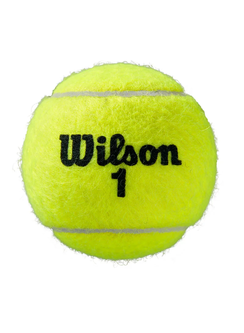 Wilson Roland Garros All Court Yellow Tennis Balls - 3 Ball Can
