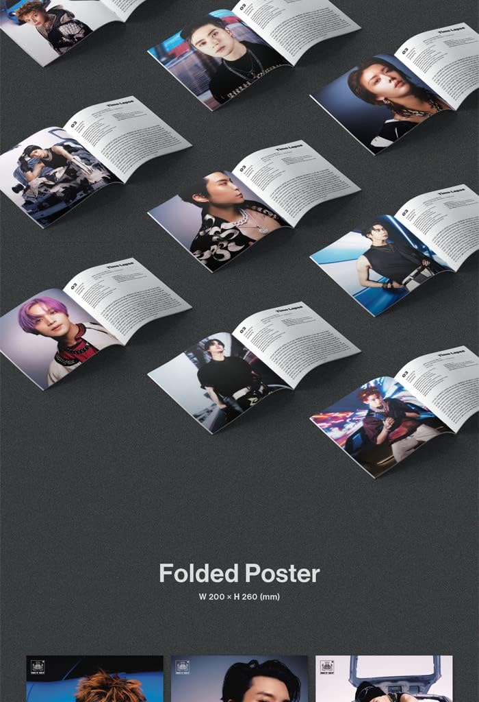 dreamus NCT 127 2 Baddies 4th Album Digipack Random Version CD1p Folding Poster On Pack24p PhotoBook2p PhotoCardTracking Sealed - Image 4