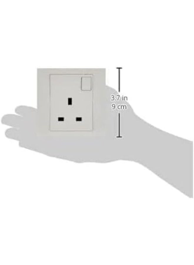 Schneider Electric KB31BPB Vivace White - Retractive Door Bell switch - with bell symbol- 10A White - Image 2