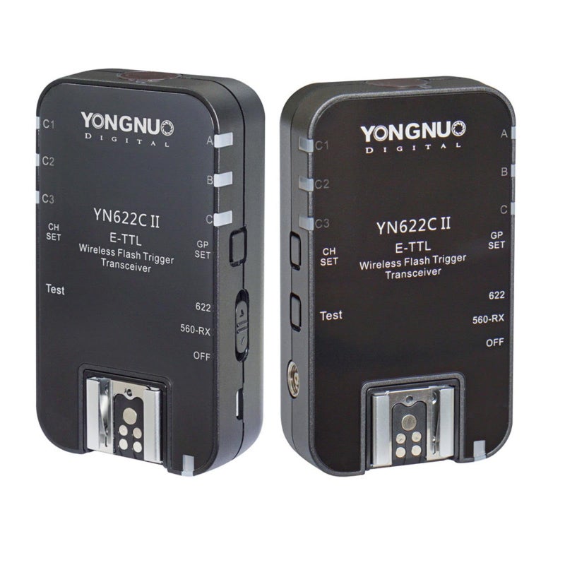YONGNUO YN622C II Wireless ETTL Flash Trigger with HighSpeed Sync HSS 18000s for Canon Camera - Image 2