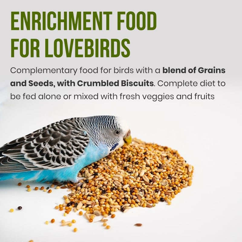 BRANDSFINITY Premium Bird Food For Love Bird And Parakeet - Image 4