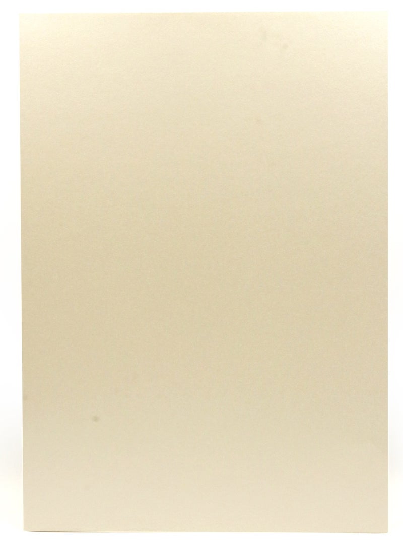 firstnock 180GSM Ice Gold Paper Ivory Size A4 20 Sheets | Certificate, Wedding Card, Invitations cards, Gift Paper Metallic Finish Paper  - Image 4