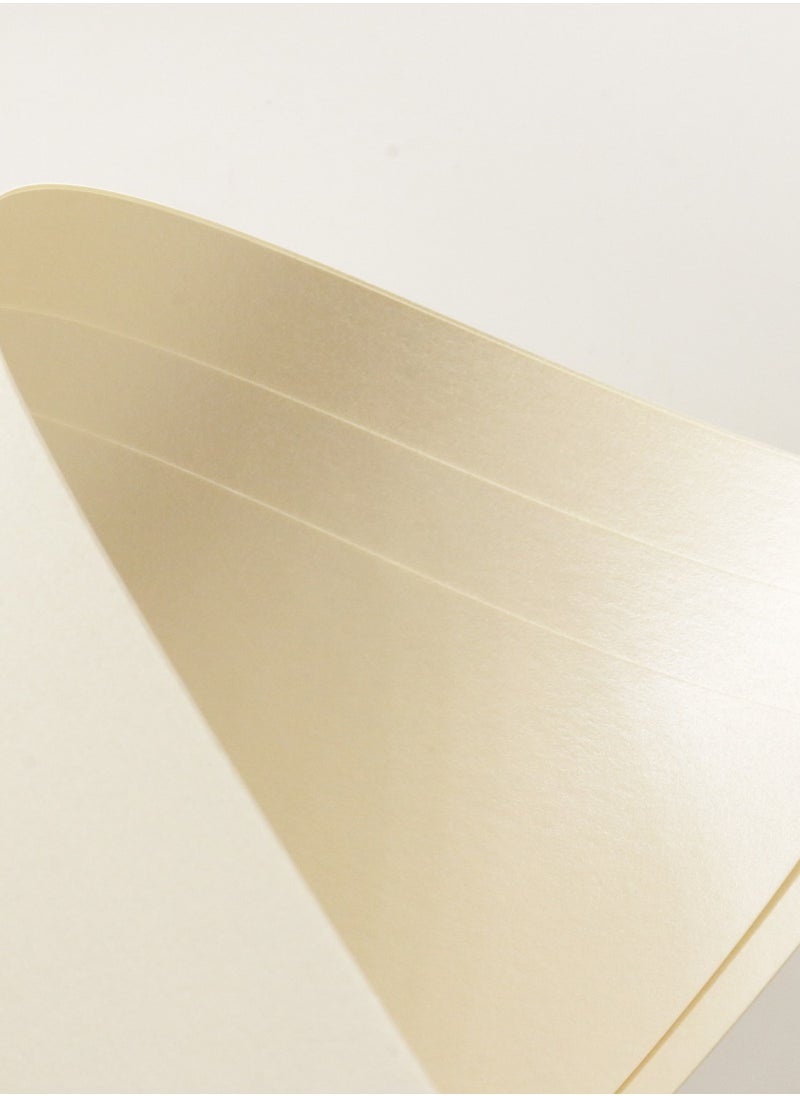 firstnock 180GSM Ice Gold Paper Ivory Size A4 20 Sheets | Certificate, Wedding Card, Invitations cards, Gift Paper Metallic Finish Paper  - Image 3