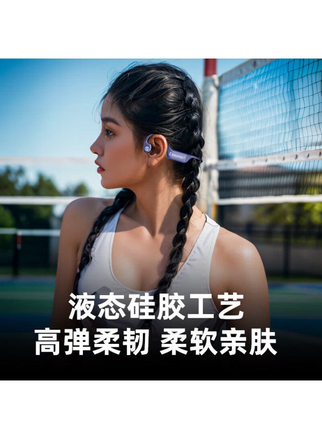 Essonio Italian Brand Ess-911 Dual-spelling Limited Edition Bone Conduction Bluetooth Earphones Non-in-ear Hanging Ear Open Running Sports Fitness Waterproof Hifi Long Battery Life - Image 4