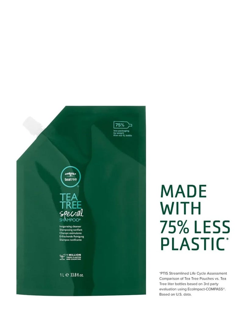 Tea Tree Tea Tree Special Shampoo, Deep Cleans, Refreshes Scalp, Especially Oily Hair, For All Hair Types  - Image 2