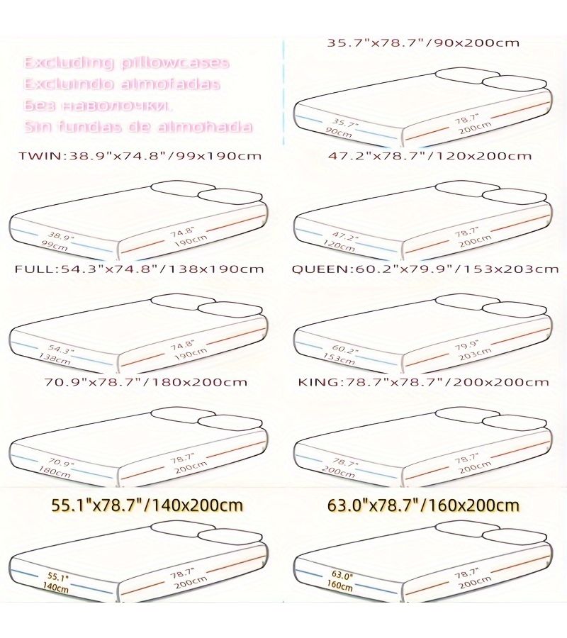Light Yellow Mushroom Print Fitted Sheet Set With Pillowcases 3 Piece - Image 3