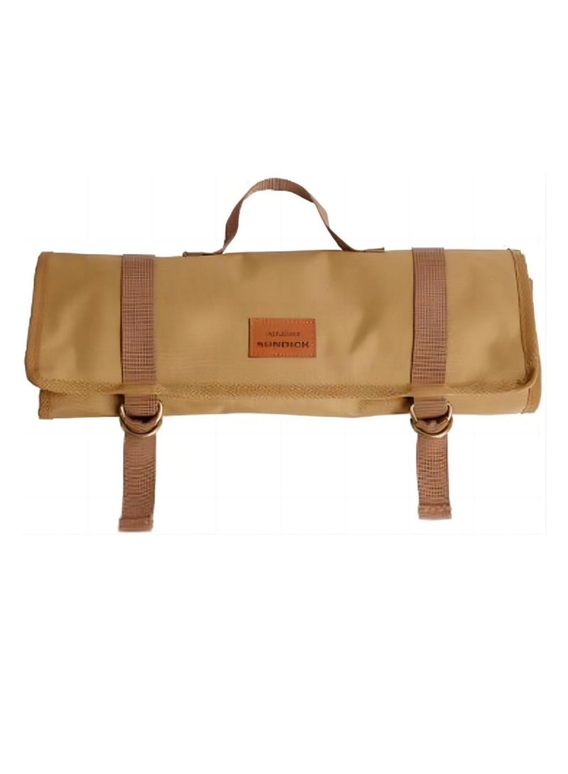 SYOSI Tent Pile Storage Bag Max 14.96"/38cm In Length Color Khaki, Suitable for Camping Hammer Set - Image 1