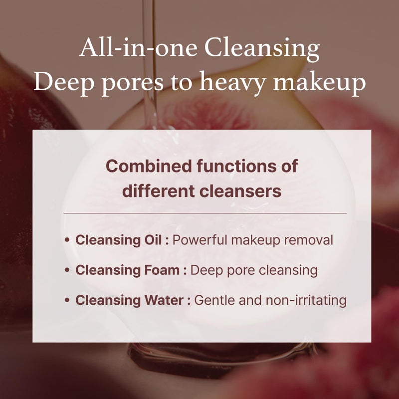 I'm from Fig Cleansing balm, korean makeup remover, vegan, Easy to rinse off, Fig oil water 7.8% with Peptide and Amino Acid, Makeup Meltaway, makeup melting balm to oil, 100ml - Image 5