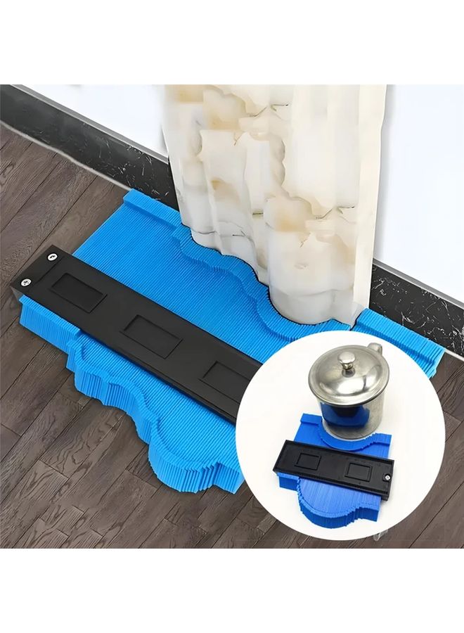 5 Inch Adjustable Profile Ruler Tool For Woodworking And Tile Installation - Image 2