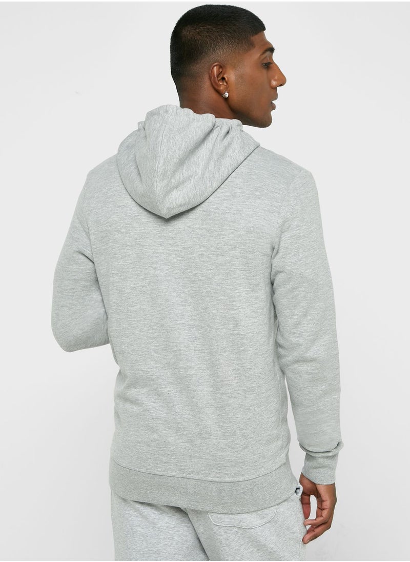 JACK & JONES - Essential Zip Through Hoodie - Image 1