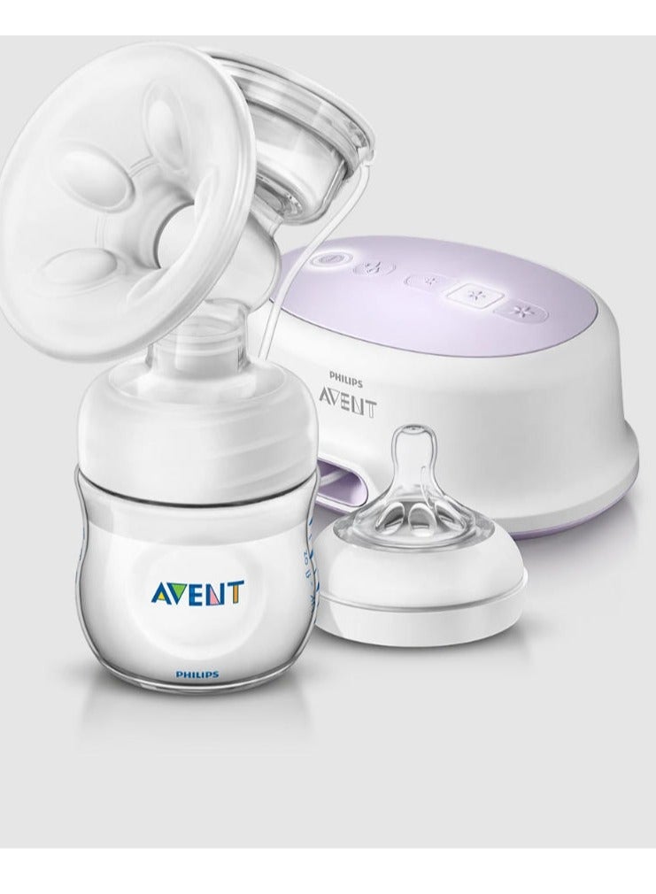 Philips Single Electric Breast Pump Rechargeable SCF332 | No.1 Brand Recommended by Moms Worldwide | Natural Motion Technology For Quicker Milk Flow - Image 2