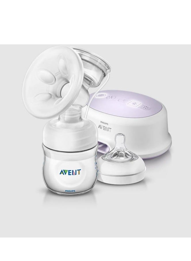 Philips Single Electric Breast Pump Rechargeable SCF332 | No.1 Brand Recommended by Moms Worldwide | Natural Motion Technology For Quicker Milk Flow - Image 3