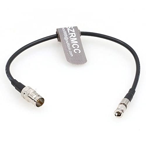 SZRMCC Micro BNC to BNC Female 12G HD SDI Coaxial Cable High Density for Blackmagic Video Assist 5”Monitor(15cm) - Image 1