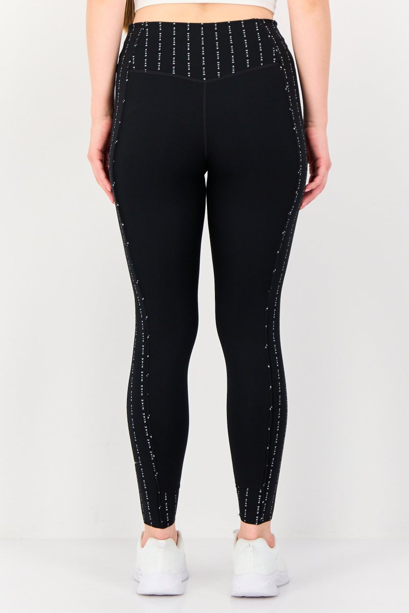 Nike Women Tight Fit Training Leggings, Black - Image 4
