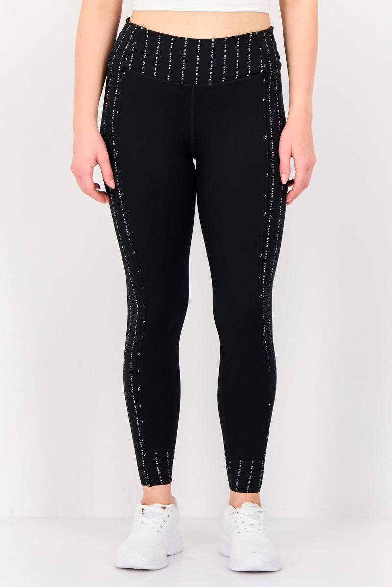 Nike Women Tight Fit Training Leggings, Black - Image 1