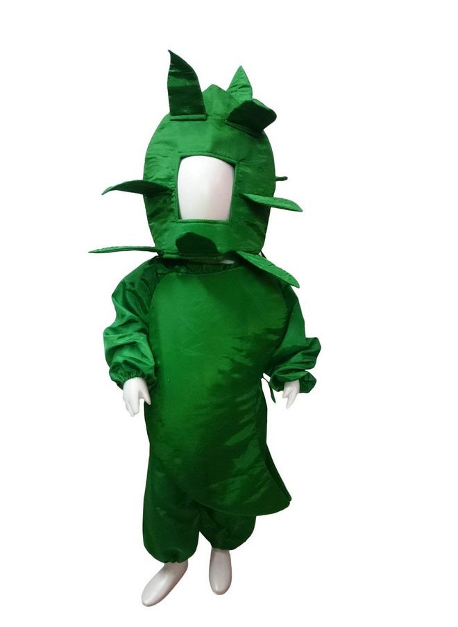 بوك ماي كوستيوم - زي تنكري للأطفال من BookMyCostume بنكهة الخضار والفلفل الحار الأخضر من عمر 3 إلى 4 سنوات - Image 1