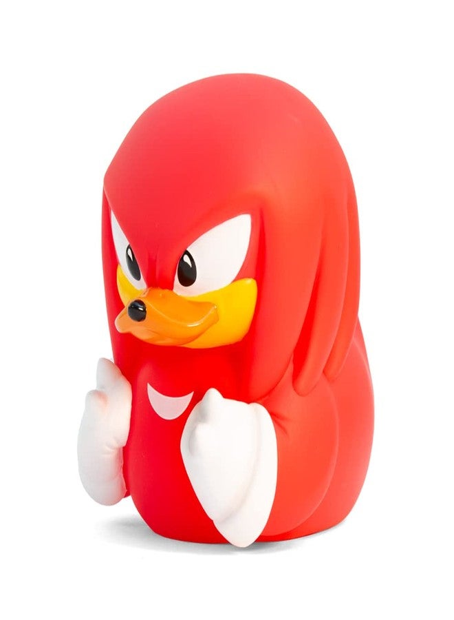 TUBBZ Boxed Edition Knuckles Collectible Vinyl Rubber Duck Figure - Official Sonic The Hedgehog Merchandise - Action TV, Movies & Video Games - Image 1