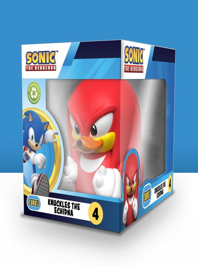TUBBZ Boxed Edition Knuckles Collectible Vinyl Rubber Duck Figure - Official Sonic The Hedgehog Merchandise - Action TV, Movies & Video Games - Image 2