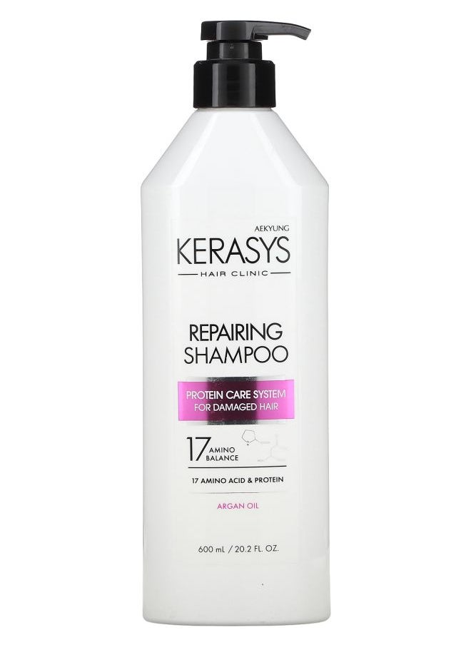 Kerasys - Aekyung Hair Clinic Repairing Shampoo 20.2 fl oz (600 ml) - Image 1