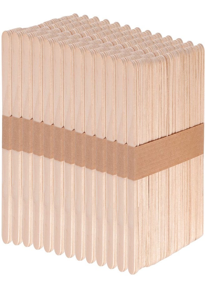 HAKZEON 2000 PCS 4.5 Inch Wooden Craft Sticks, Ice Cream Sticks, Natural Wood Popsicle Craft Stick for Crafts Wood Stick for Making Craft, DIY Art Projects, Mixing, Stirring Paint - Image 1