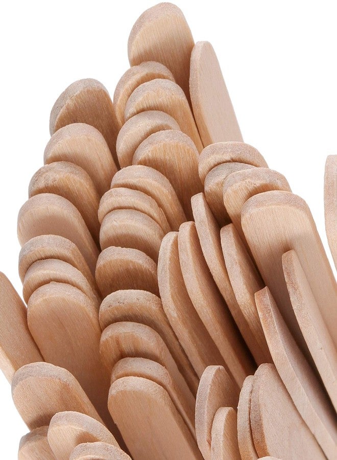 HAKZEON 2000 PCS 4.5 Inch Wooden Craft Sticks, Ice Cream Sticks, Natural Wood Popsicle Craft Stick for Crafts Wood Stick for Making Craft, DIY Art Projects, Mixing, Stirring Paint - Image 4