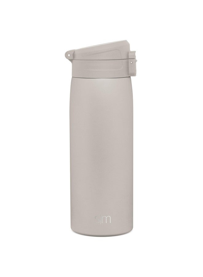 Simple Modern Simple Modern Insulated Thermos Travel Coffee Mug with Snap Flip Lid | Leakproof Reusable Stainless Steel Tumbler Cup | Gifts for Women Men Him Her | Kona Collection | 16oz | Almond Birch - Image 2