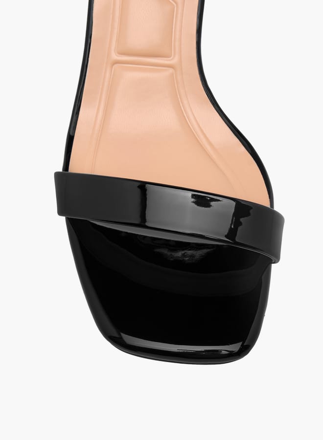 سيليست صنادل نسائية بكعب عريض وإبزيم - Image 4